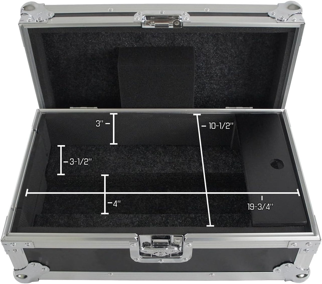 Harmony Audio Cases HCDJMS7 Compatible With Pioneer DJM-S7 Mixer HCDJMS7 Flight DJ Road Custom Case