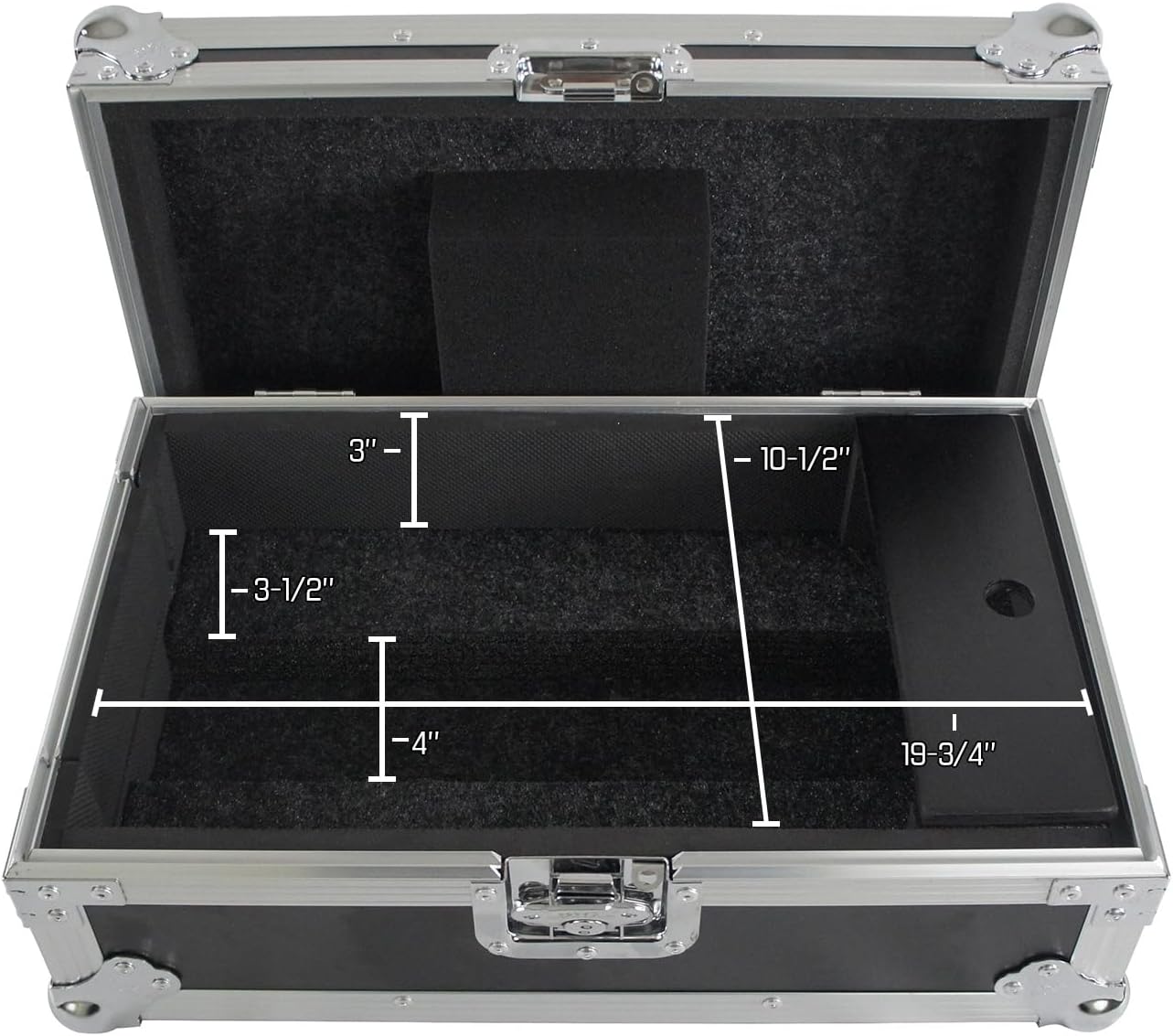 Harmony Audio Cases HCDJMS7 Compatible With Pioneer DJM-S7 Mixer HCDJMS7 Flight DJ Road Custom Case