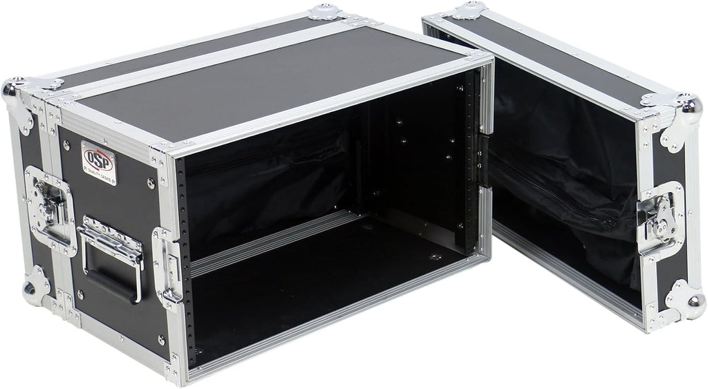 OSP Cases | ATA Road Case | 6-Space Effects Rack | 10' Deep | RC6U-10
