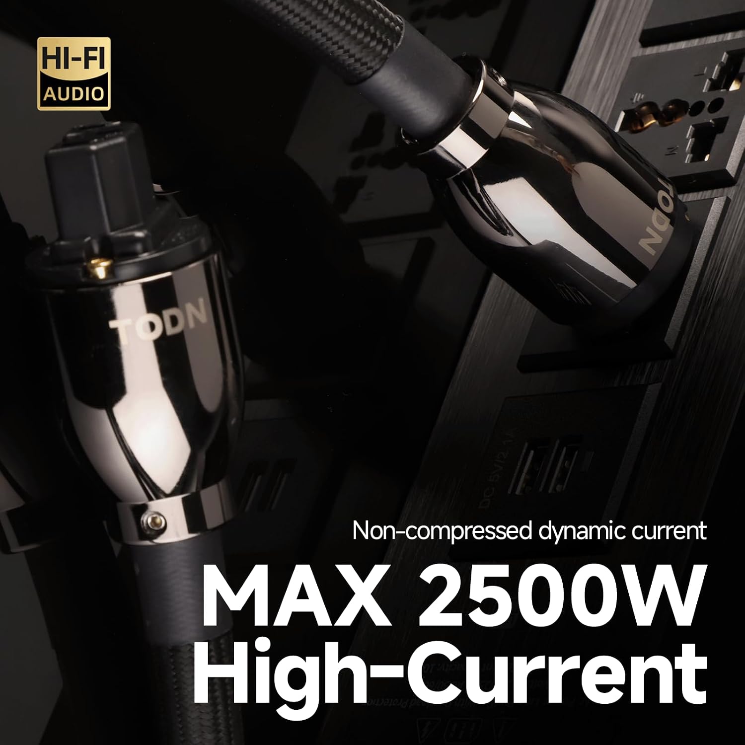 TODN High End Power Cable and Power Conditioner for Audio Equipment, Home Theater