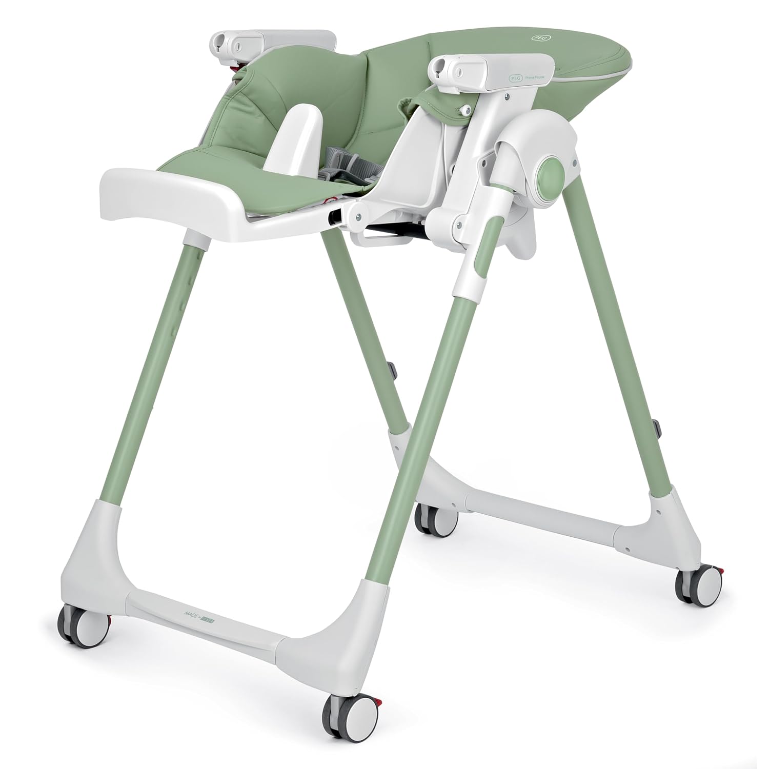 Prima Pappa Zero 3 - High Chair - for Children Newborn to 3 Years of Age - Made in Italy - Mint (Green)
