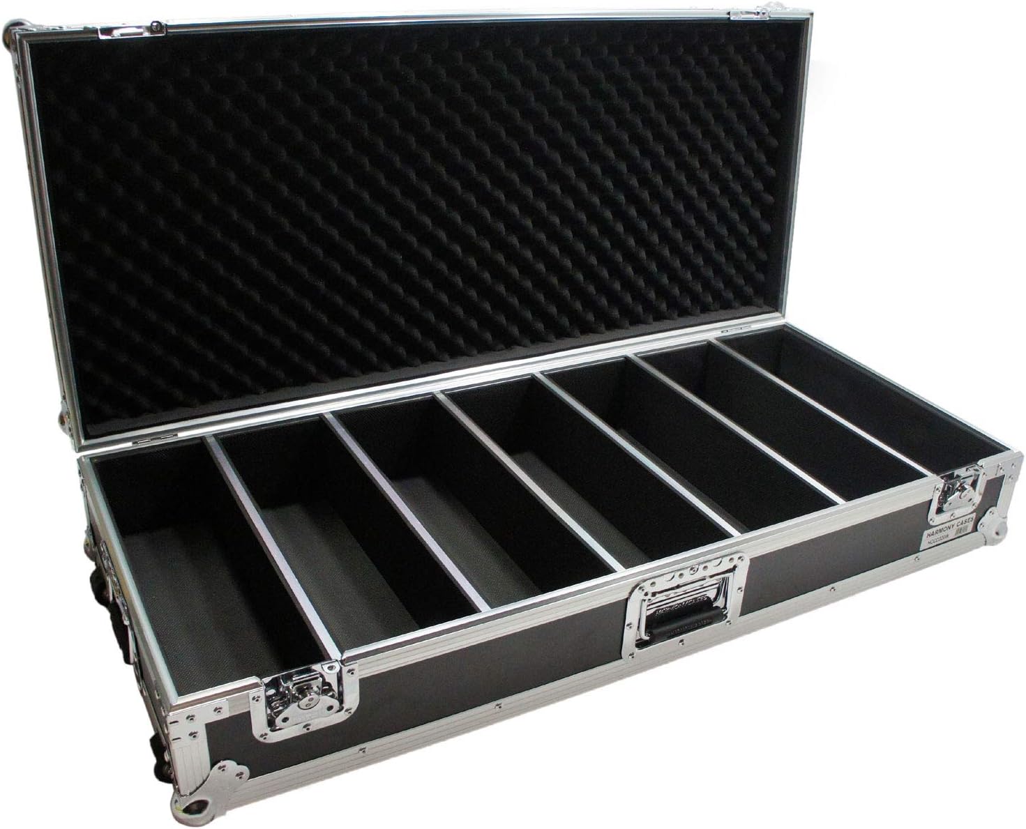 Harmony Audio HCCD320W 320 Jewel or 960 Sleeve CD Transport Road Travel Case Wheels