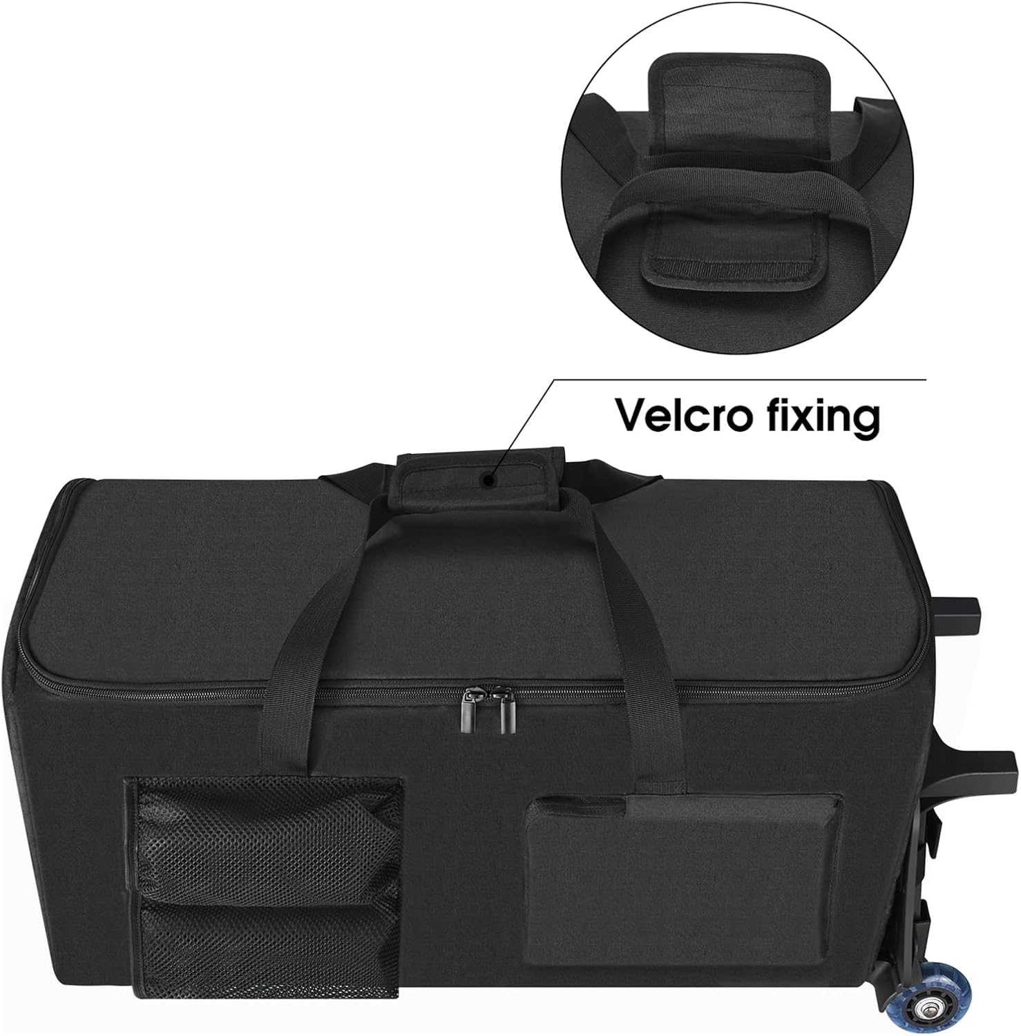 Trolley Bag for JBL Partybox 120 Audio, JBLS Partybox 120 Outdoor Karaoke Specialized Travel Bag, Portable Speaker Trolley Bag, Multi-function Storage Bag