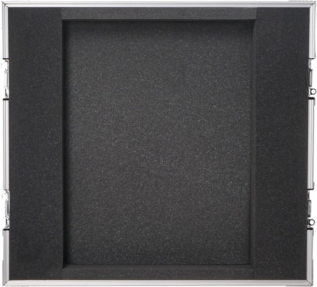 Sound Town Shock Mount 10U ATA Rack Case with 21' Rackable Depth and Casters, Pro Tour Grade (STRC-SP10UW)