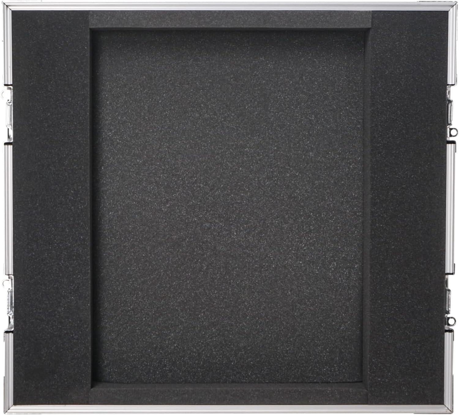Sound Town Shock Mount 10U ATA Rack Case with 21' Rackable Depth and Casters, Pro Tour Grade (STRC-SP10UW)
