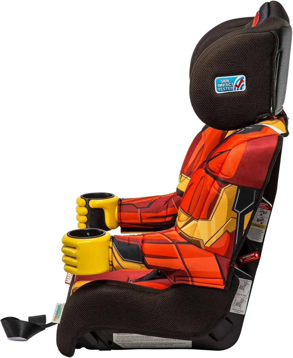 KidsEmbrace 2-in-1 Car Seat | Forward-Facing Harness (26.5–65 lbs) & Booster Mode (40–100 lbs) | Latch | Premium Fit with Multi-Position Headrest, Harness & Recline