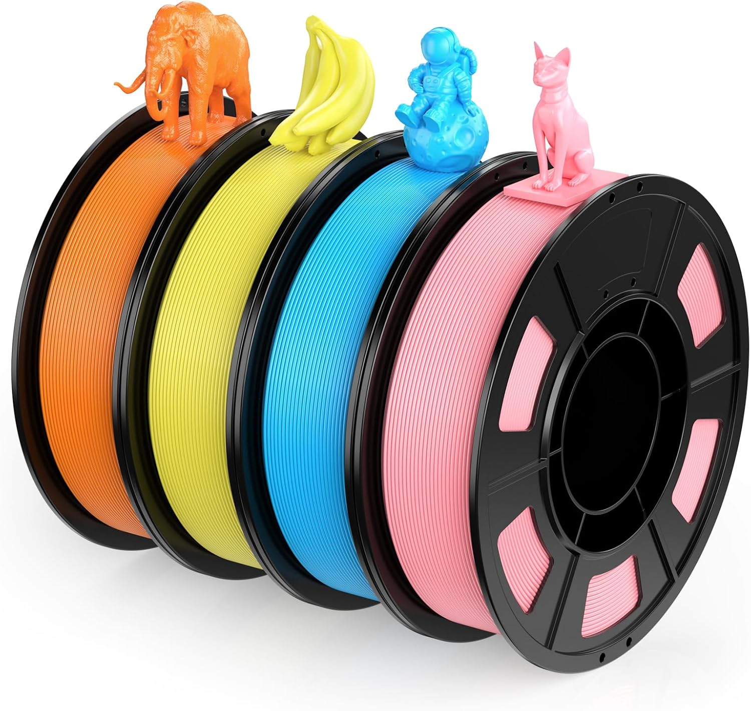 Entina Mini 3D Printer Tina2S V12 & 4 Colors PLA 3D Printer Filament Bundle
