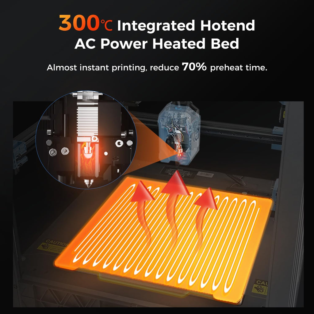Sovol SV08 Core-XY 3D Printer Voron 2.4 Open Source, 700mm/s High Speed 3D Printers with 300℃ Clog-Free Hotend & Camera, Auto Leveling with 4 Independent Z Motors, Large Print Size 13.8x13.8x13.6in