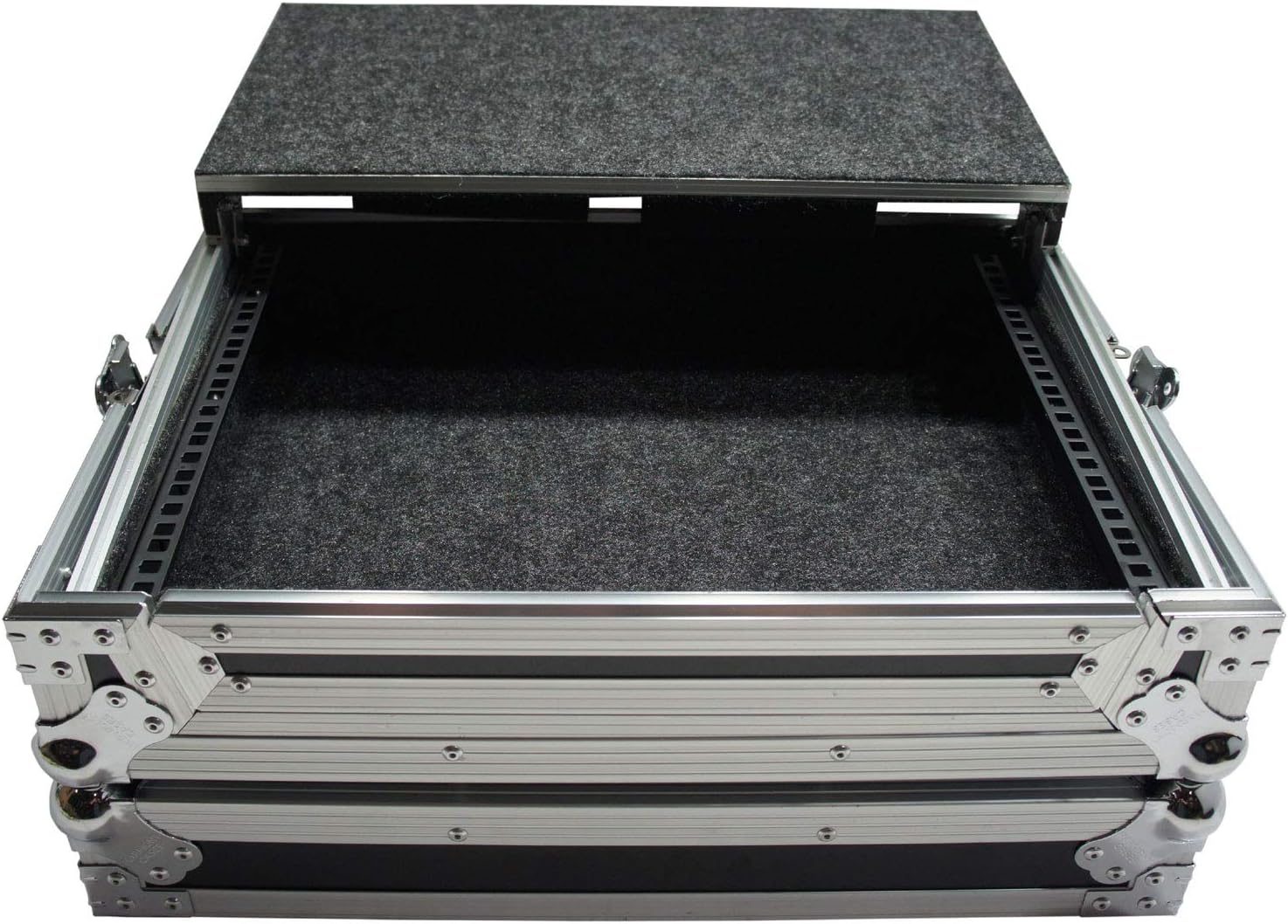 Harmony Audio HCDNMC6000LT Flight Laptop DJ Case 19' Top Mount 8U Controller or Mixer