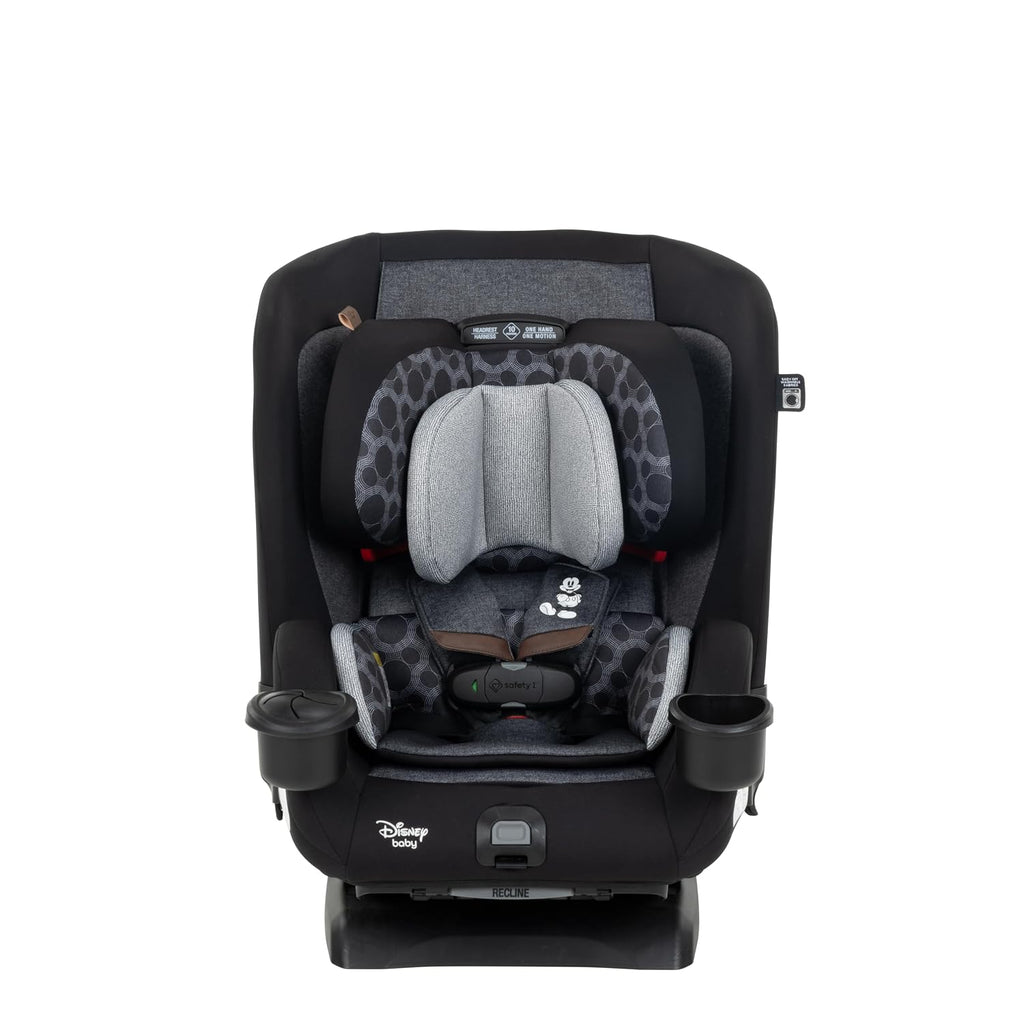 Disney Baby EverSlim 4-in-1 Convertible Car Seat, Vintage Mickey Mouse