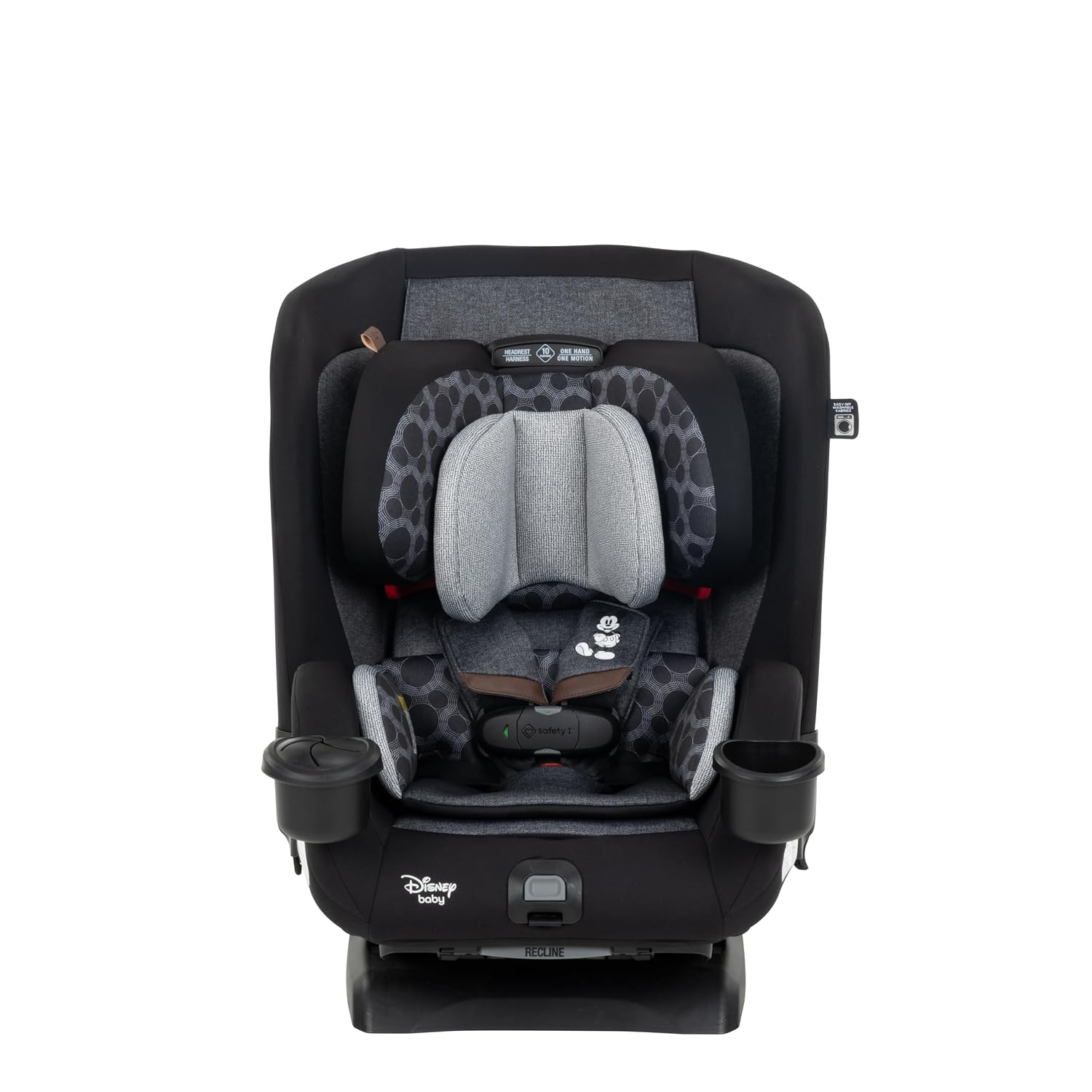 Disney Baby EverSlim 4-in-1 Convertible Car Seat, Vintage Mickey Mouse