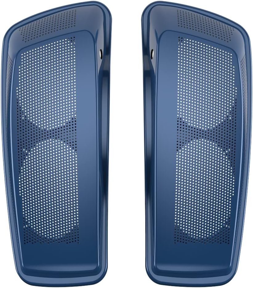 Advanblack Saddlebag Dual 6x9 Speaker lids, Audio Covers Fit for H-D Touring, Road Glide, Street Glide Special, Road King, 2014 2015 2016 2017 2018 2019 2020 2021 2022 2023