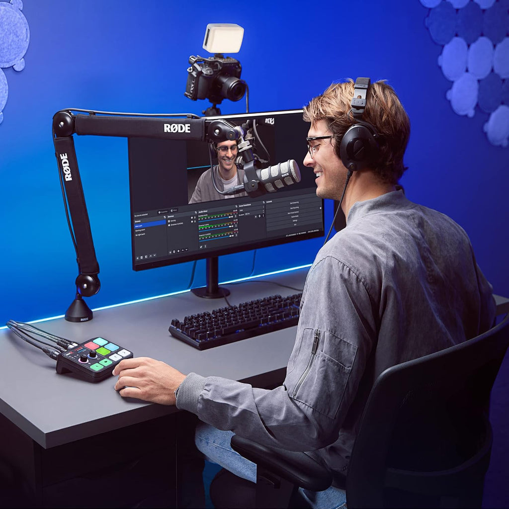 RØDE X Streamer X Professional Integrated Audio Interface and 4K Video Capture Card with XLR, HDMI and TRRS Connectivity for Streaming, Gaming and Content Creation