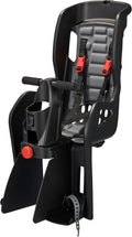 Schwinn Deluxe Child Bike Carrier, Seats one Kid Ages 1+, Frame Mount, Adjustable Safety Harness, Quick Release Design, Comfortable Padding, Rear-Mounted Child Bike Seat for Toddler