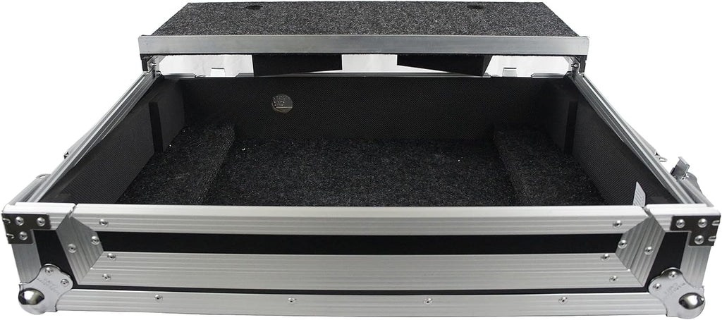 Harmony Audio Cases HCRNONEWLT Compatible With Rane One DJ Controller Flight DJ Road Custom Case With Laptop Tray