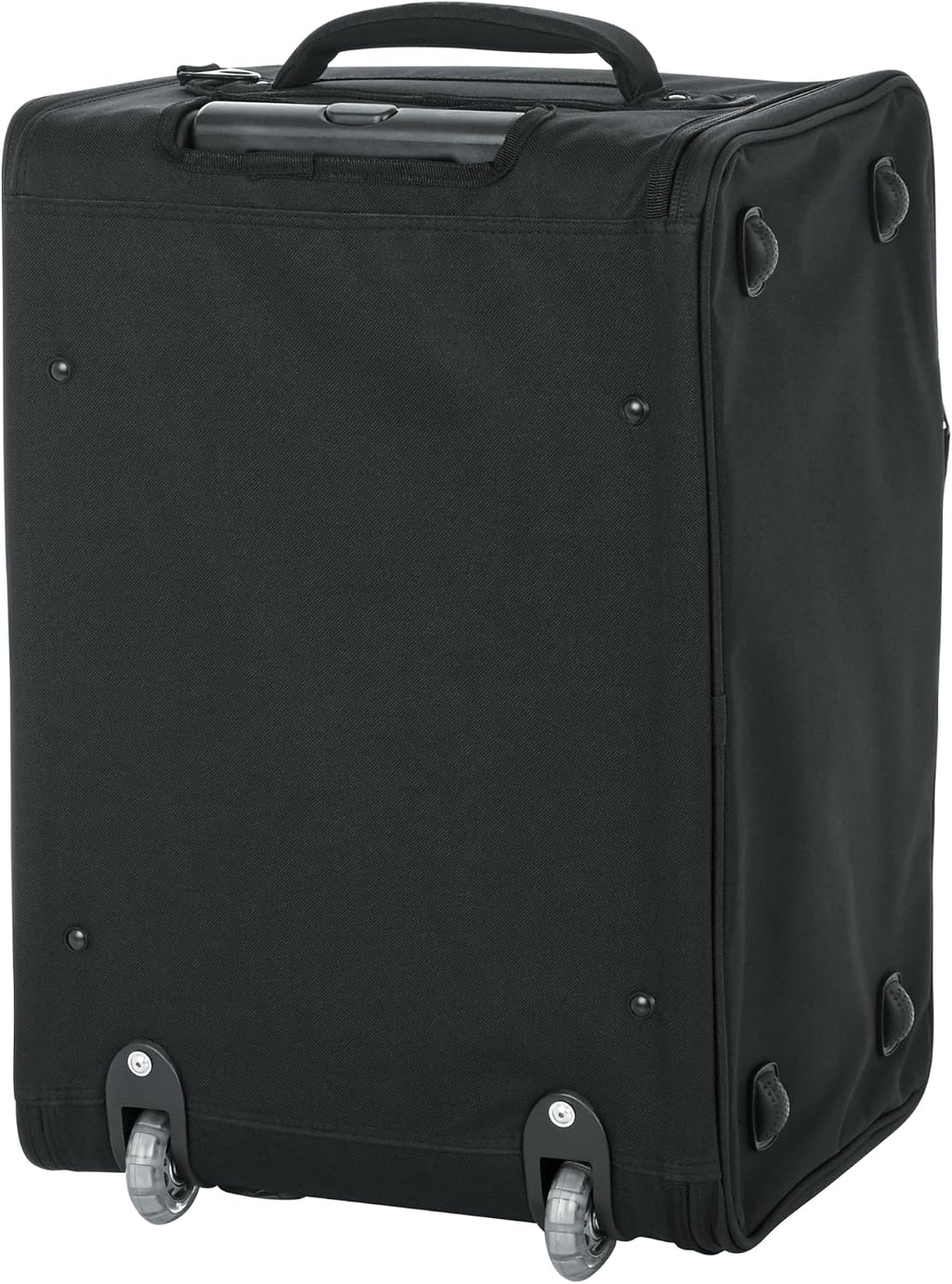 Gator Cases Lightweight Rack Bag with Removable Shoulder Strap, Pull handle, and Wheels, 4U Rack - 12.5' Rackable Depth (GR-RACKBAG-4UW)