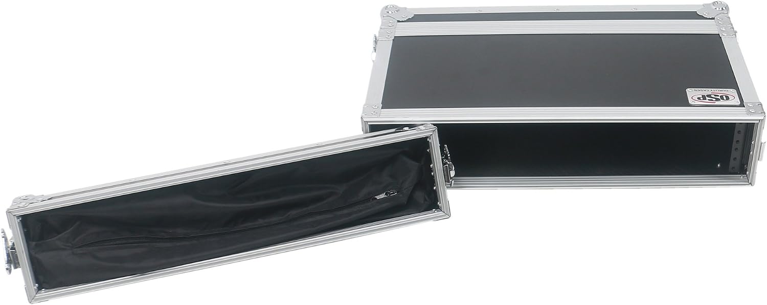 OSP Cases | ATA Road Case | 2-Space Effects Rack | 10' Deep | RC2U-10