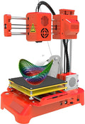 Mini 3D Printer for Kids,K7 Desktop 3D Printer,with Pla Filament,USB Cable,Tf Card,Magnetic Removable Plate,100x100x100mm,for Beginners,Kids,Teens Orange