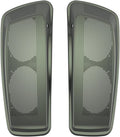 Advanblack Saddlebag Dual 6x9 Speaker lids, Audio Covers Fit for H-D Touring, Road Glide, Street Glide Special, Road King, 2014 2015 2016 2017 2018 2019 2020 2021 2022 2023