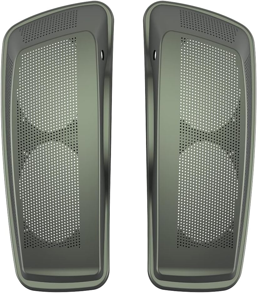 Advanblack Saddlebag Dual 6x9 Speaker lids, Audio Covers Fit for H-D Touring, Road Glide, Street Glide Special, Road King, 2014 2015 2016 2017 2018 2019 2020 2021 2022 2023