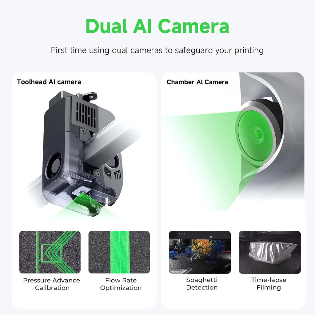 Official Creality K2 Plus Combo 3D Printers, Multicolor Printing Machine Up to 16 Colors, 600mm/s High-Speed Printing, Dual AI Camera for Monitoring, 350x350x350mm Build Volume