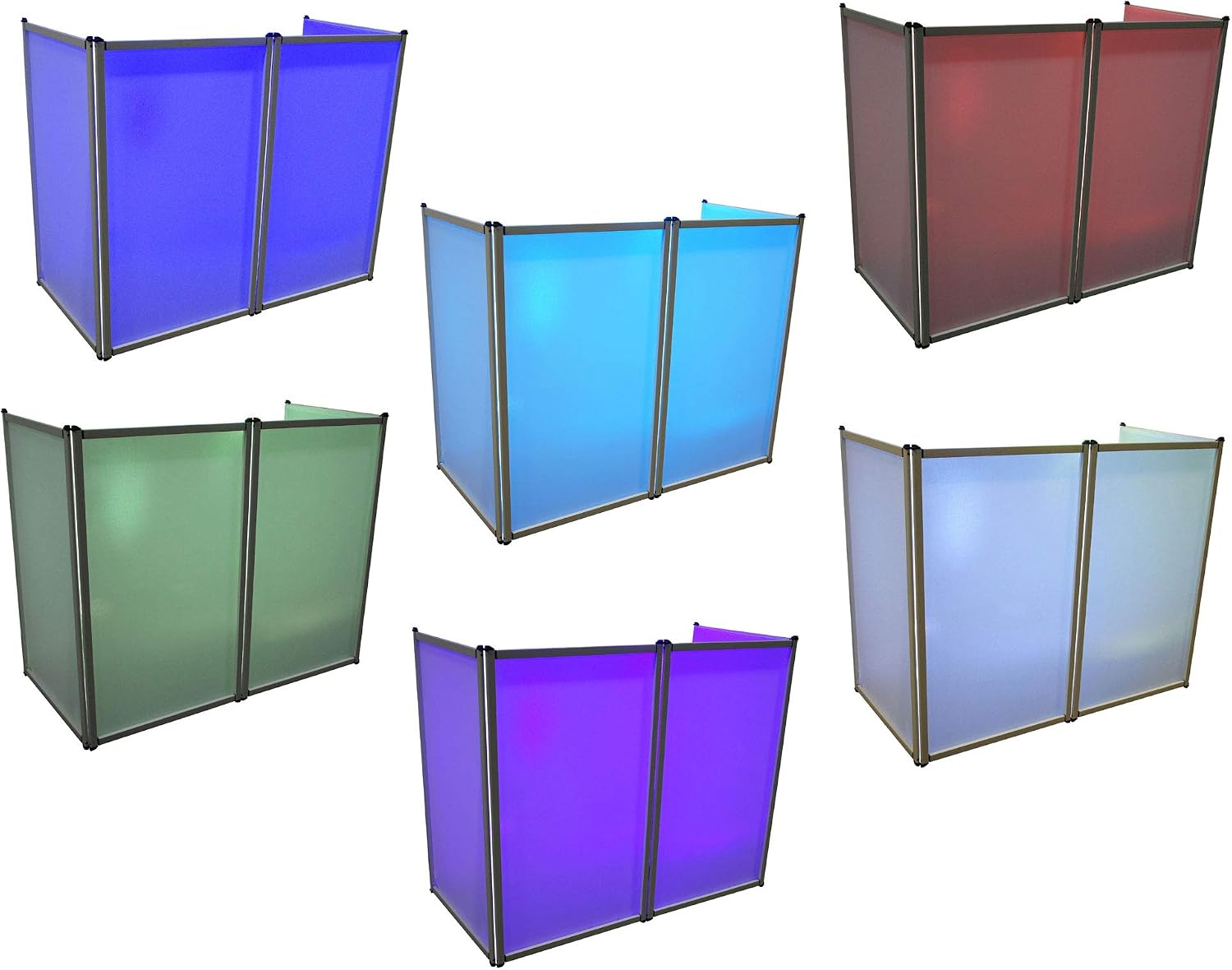 Harmony Audio HA-SKRIM Light Aluminum Portable DJ Event Facade Booth Scrim New