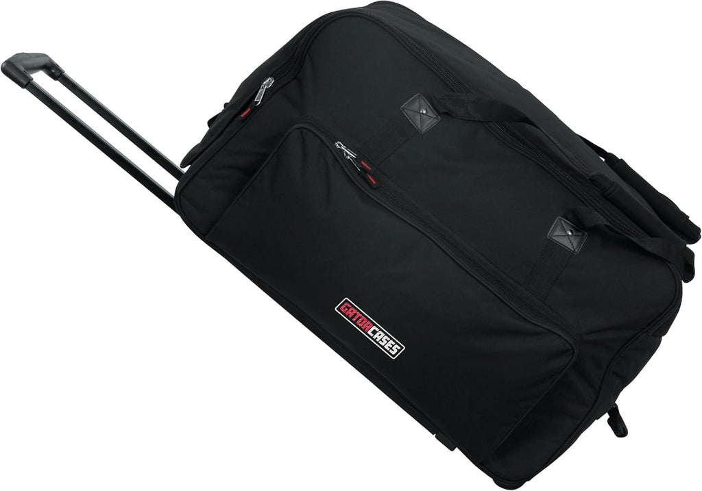 Gator Cases Rolling Speaker Bag for Large Format 12' Loudspeakers with Retractable Pull Handle (GPA-712LG)