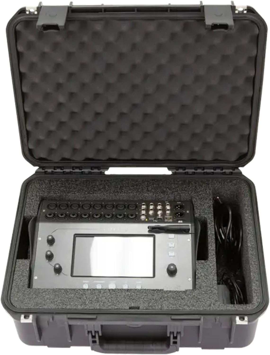 SKB iSeries Allen & Heath CQ-12T or CQ-18T Mixer Waterproof Hard Case, Polypropylene Shell with Custom Foam Interior and Internal Side Pocket
