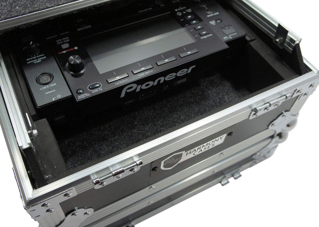 Harmony Audio HCDJM900NXS2LT Flight Glide Laptop Stand DJ Case Compatible with Pioneer CDJ-900NXS
