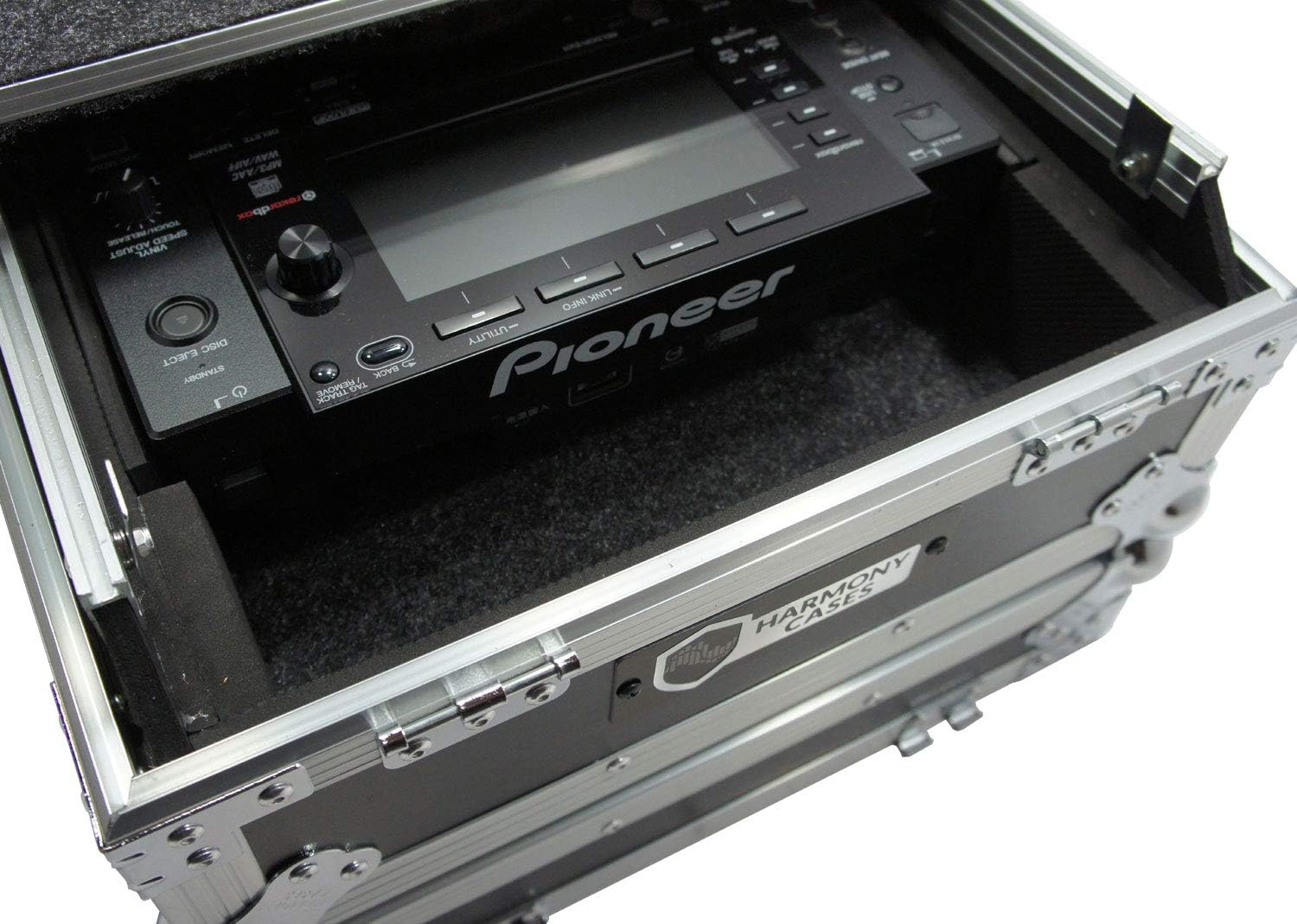 Harmony Audio HCDJM900NXS2LT Flight Glide Laptop Stand DJ Case Compatible with Pioneer CDJ-900NXS