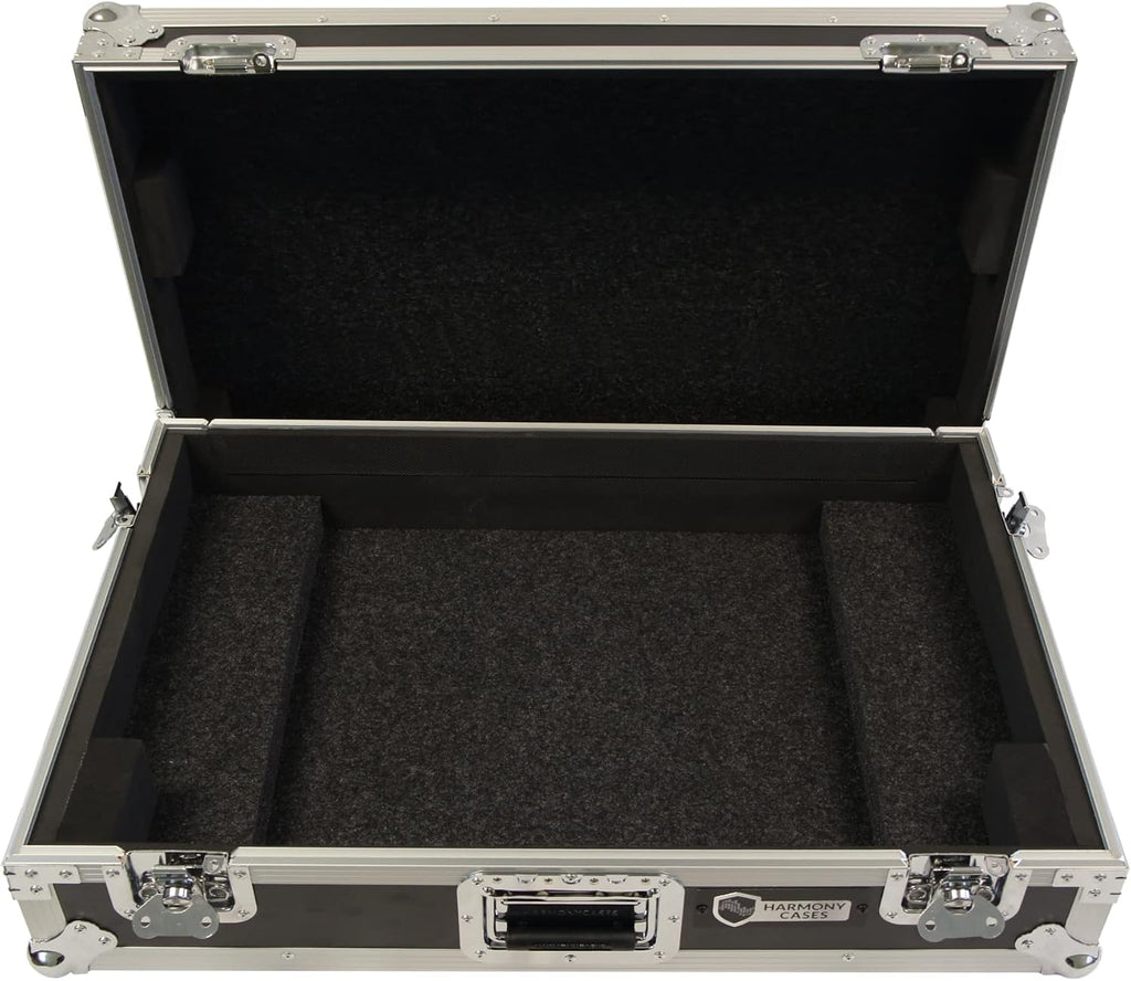 Harmony Audio HCXDJRX3W Flight Road DJ Custom Case fits Pioneer XDJ-RX3 Controller W/Wheels