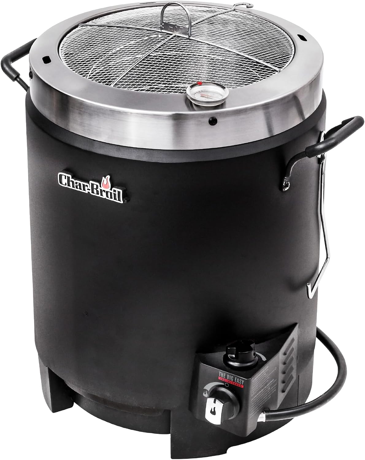 Charbroil® The Big Easy® TRU-Infrared™ Cooking Technology Propane Gas Stainless Steel Oil-Less Turkey Fryer, Black - 17102065
