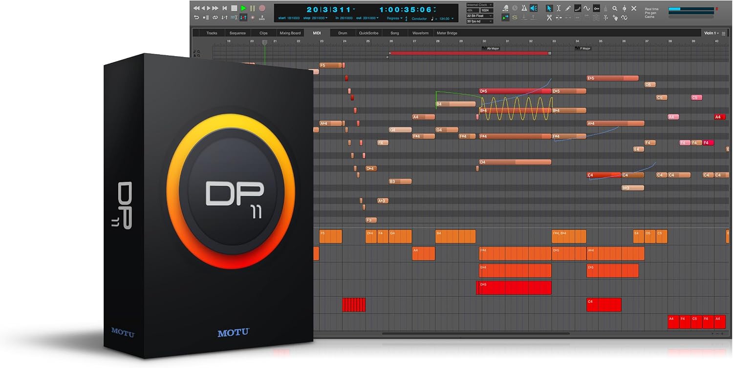 Digital Performer 11 Audio Workstation Software (boxed full version)