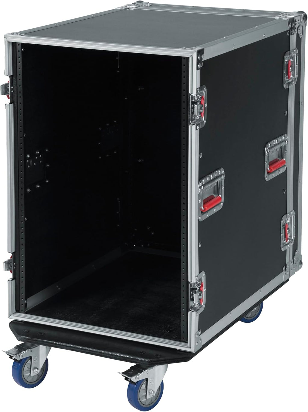 Gator Cases G-Tour Deep Audio Road Rack with Heavy-Duty Casters and Tour Grade Hardware; 24' Rackable Depth, 12U (G-Tour 12U CAST)