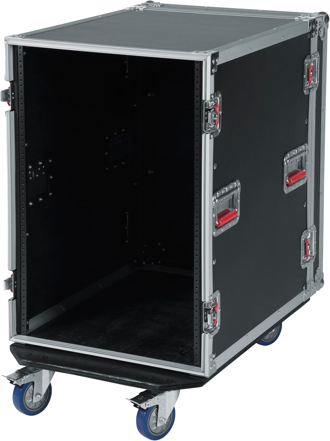 Gator Cases G-Tour Deep Audio Road Rack with Heavy-Duty Casters and Tour Grade Hardware; 24' Rackable Depth, 12U (G-Tour 12U CAST)