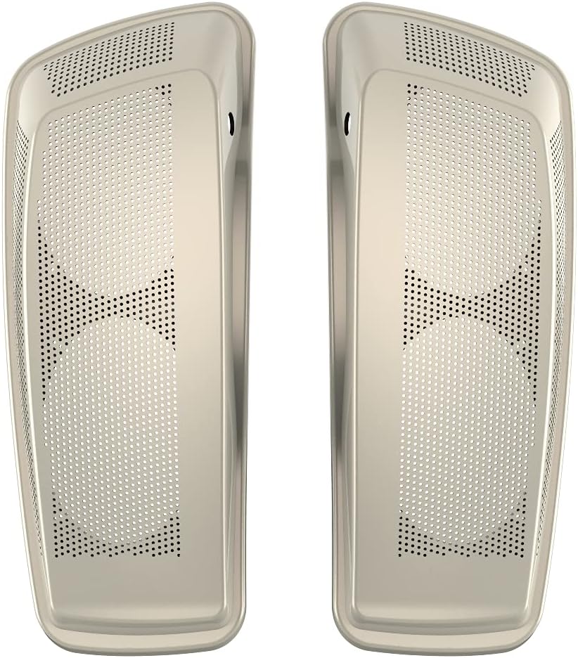 Advanblack Saddlebag Dual 6x9 Speaker lids, Audio Covers Fit for H-D Touring, Road Glide, Street Glide Special, Road King, 2014 2015 2016 2017 2018 2019 2020 2021 2022 2023