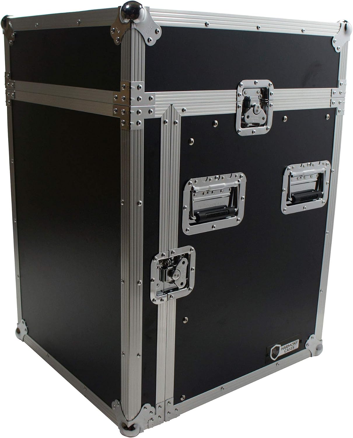 Harmony Audio Case HCM12U DJ Pro Audio 10U Slant Top 14U Vertical Mixer Rack Case