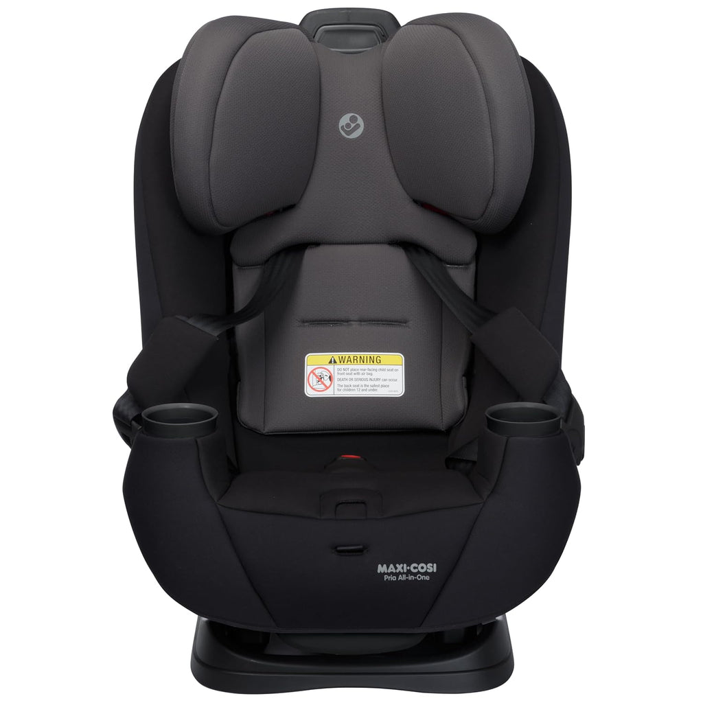 Maxi-Cosi Pria All-in-One Convertible Car Seat, Infant to Toddler Car Seat, Easy-Install Harness, Machine-Washable Cover, 5-100 lbs, Sea Shadow