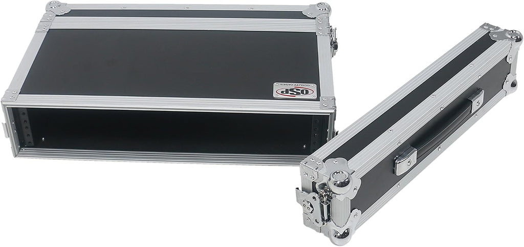 OSP Cases | ATA Road Case | 2-Space Effects Rack | 10' Deep | RC2U-10