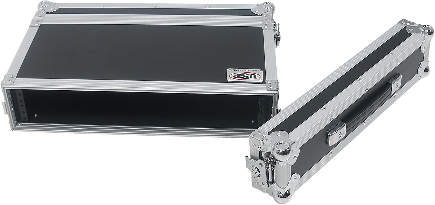 OSP Cases | ATA Road Case | 2-Space Effects Rack | 10' Deep | RC2U-10