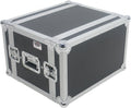 6 Space (6U) ATA Rack Effects Road Shock Mount Case (14' Deep)