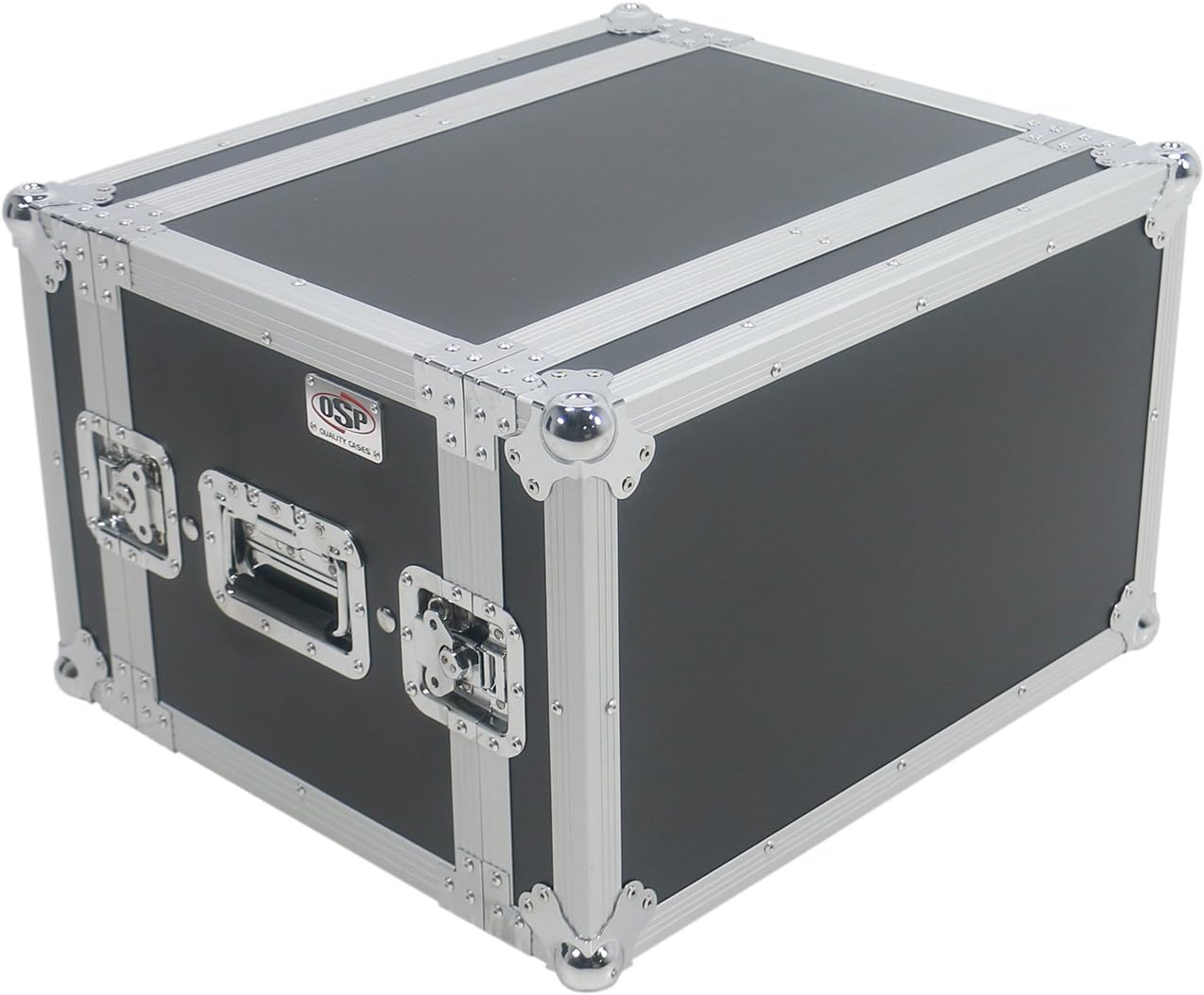 6 Space (6U) ATA Rack Effects Road Shock Mount Case (14' Deep)