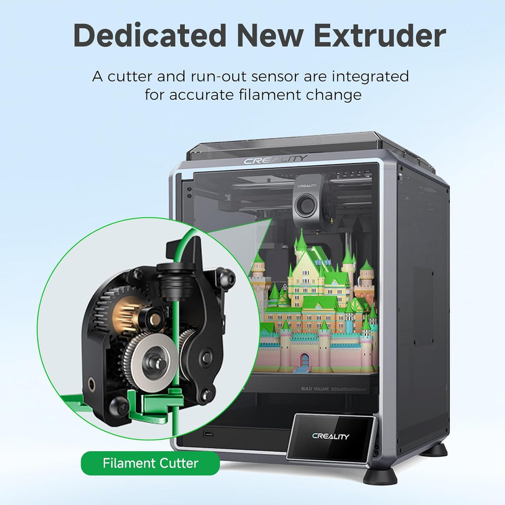 Official Creality CFS with K1 Series CFS Upgrade Kit Mothers Day Gifts, Multicolor 3D Printer Automatically Filament System, Supports 4 Parallel Devices for 16 Color Printing for K1 Max/K1C/K1/K1 SE