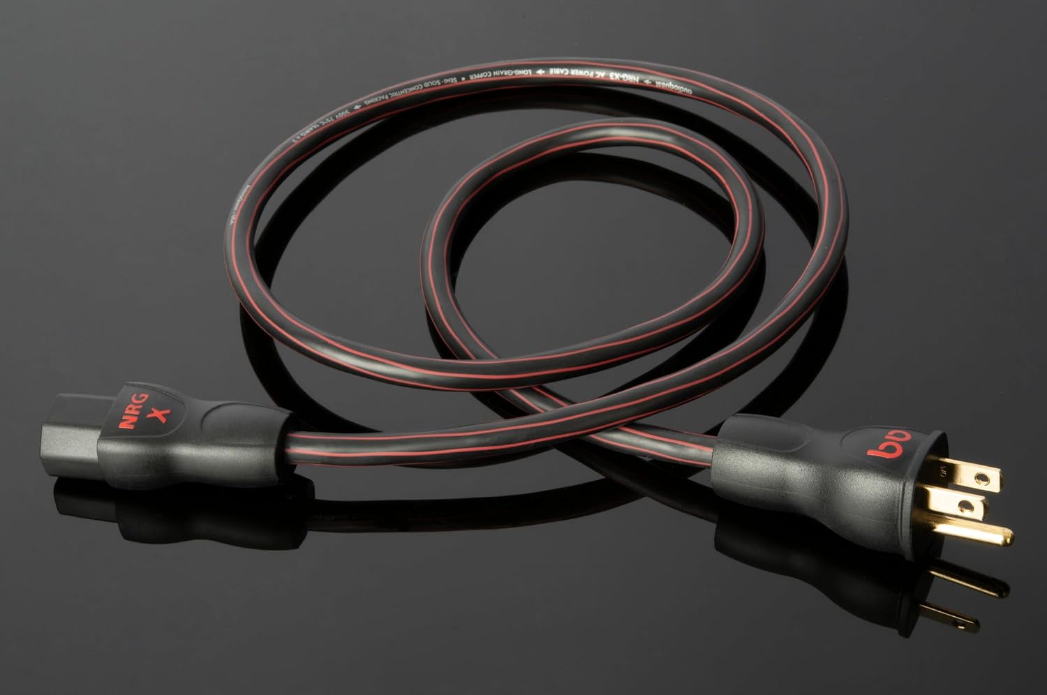 AudioQuest NRG-X3 Power Cable (3m, 1 x C13 > 1 x 3-Prong Wall Plug)