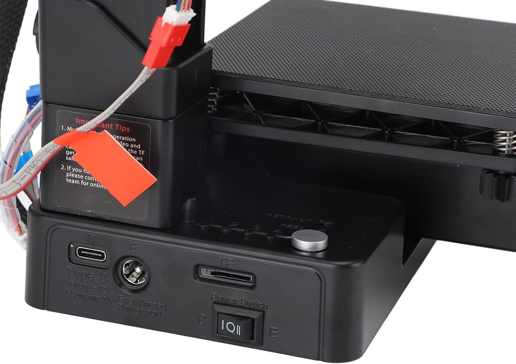 Small 3D Printer for Beginner, Frequency Division Multiplexing 3D Printer, High Accuracy Rapid Heating and Printing Compact 3D Printing Machine for Education (US Plug)