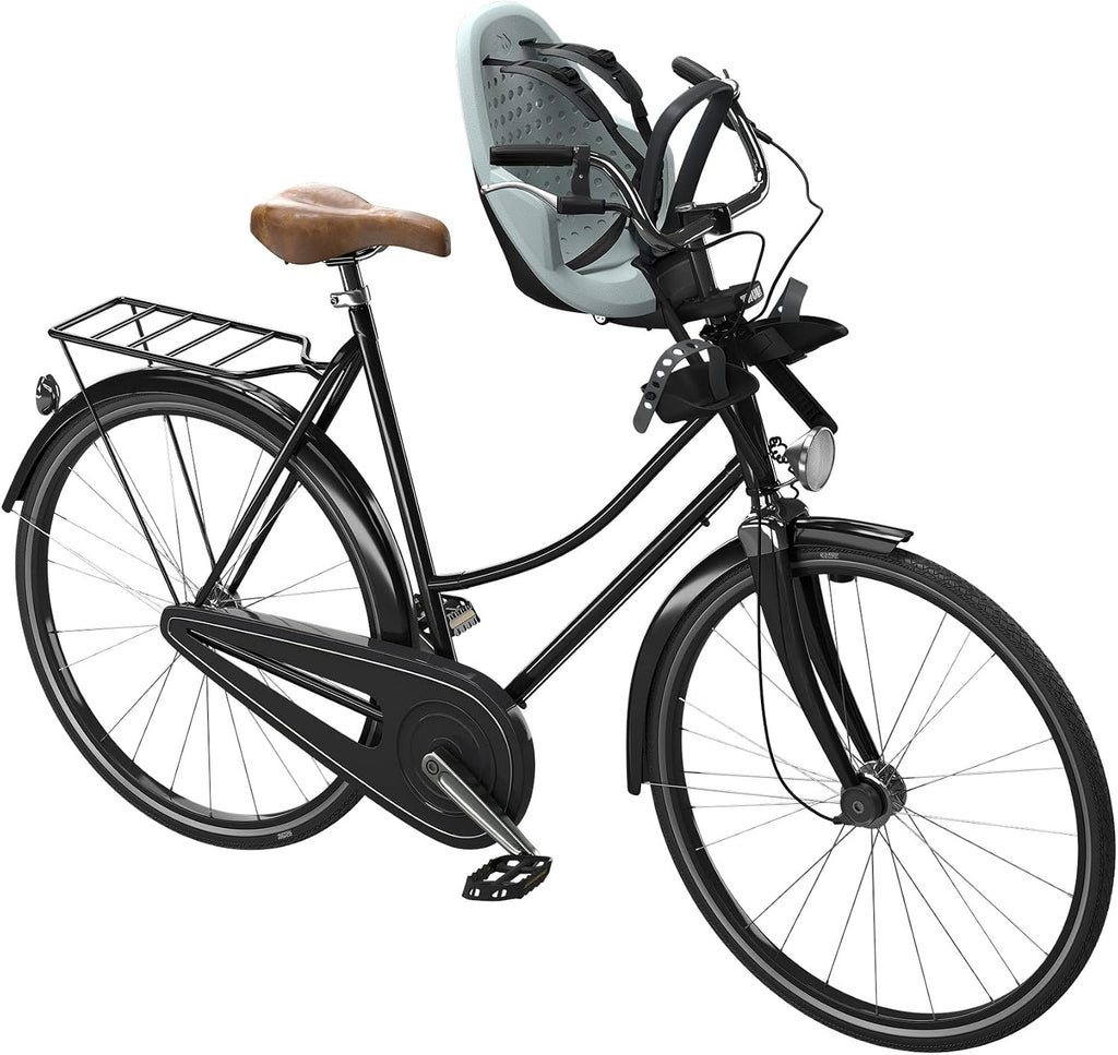 Thule Yepp 2 Mounted Child Bike seat, Adjustable footrests, 5-Point Harness and Easy to Mount Design