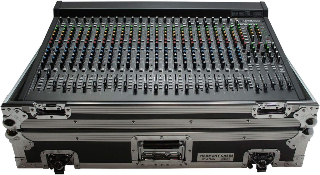 Harmony Audio HCVLZ2404 Flight Transport Road Custom Mixer Case Compatible with Mackie 2404VLZ4