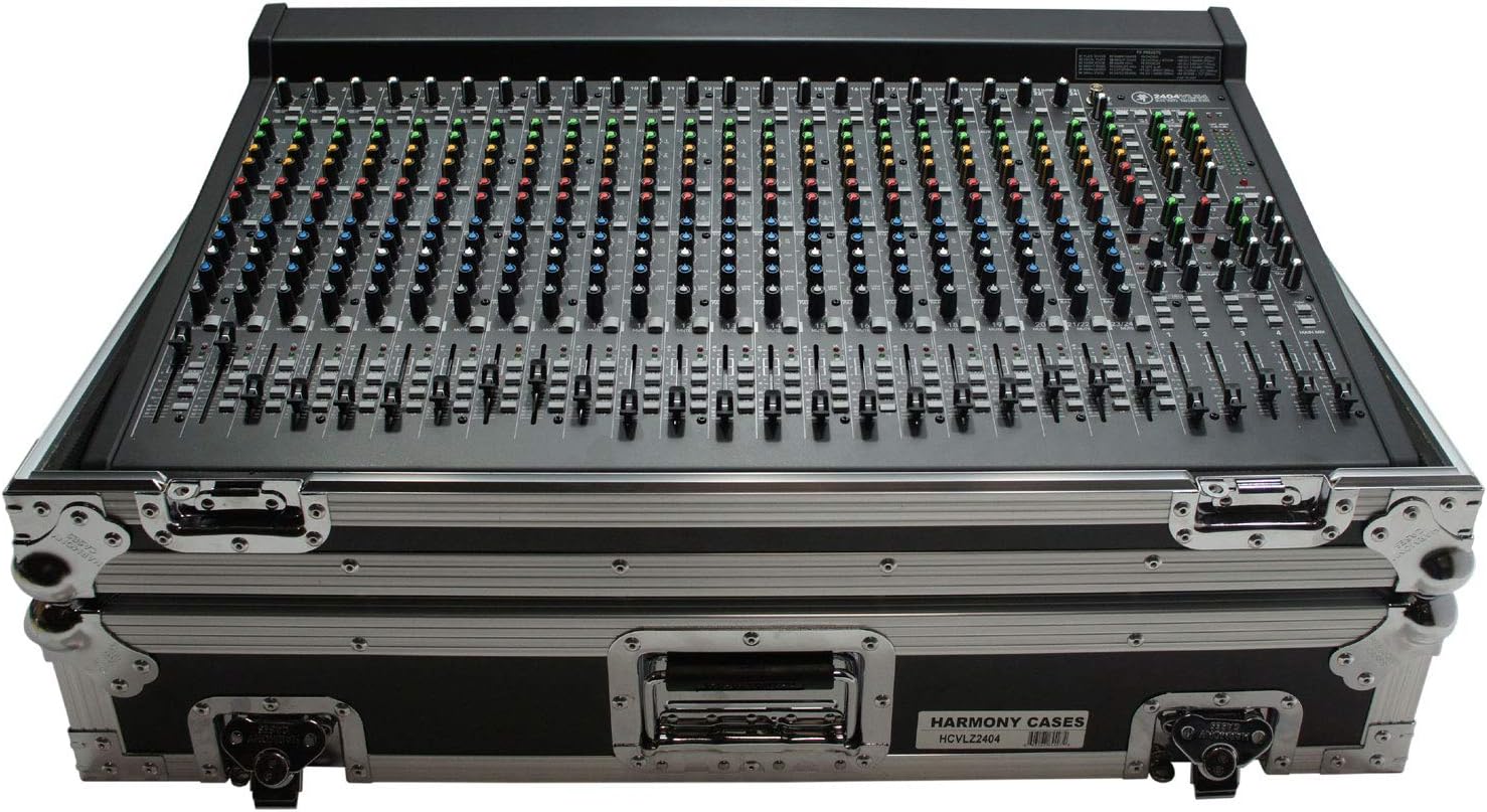 Harmony Audio HCVLZ2404 Flight Transport Road Custom Mixer Case Compatible with Mackie 2404VLZ4