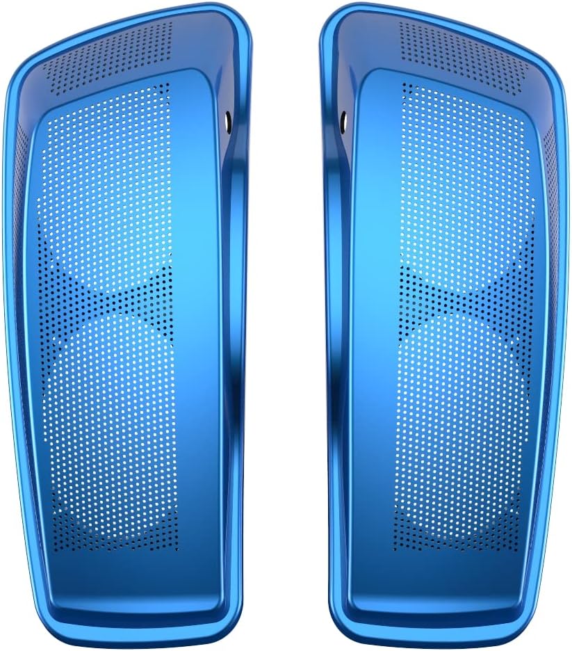 Advanblack Saddlebag Dual 6x9 Speaker lids, Audio Covers Fit for H-D Touring, Road Glide, Street Glide Special, Road King, 2014 2015 2016 2017 2018 2019 2020 2021 2022 2023