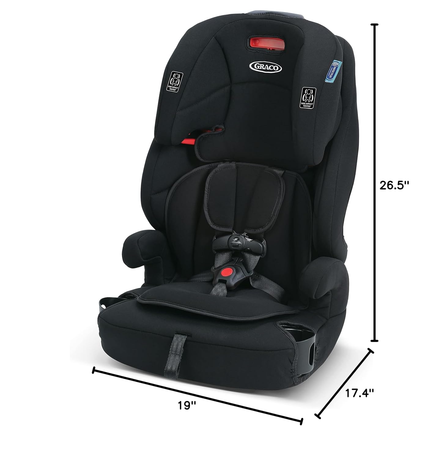 Graco® Tranzitions 3-in-1 Harness Booster, Proof